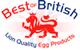 PIG Sized Best of British LION EGG logo