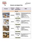 Donuts & Apple Pie Range - Oct 2024