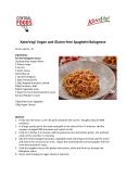 KaterVeg! Vegan Mince Spaghetti Bolognese Recipe